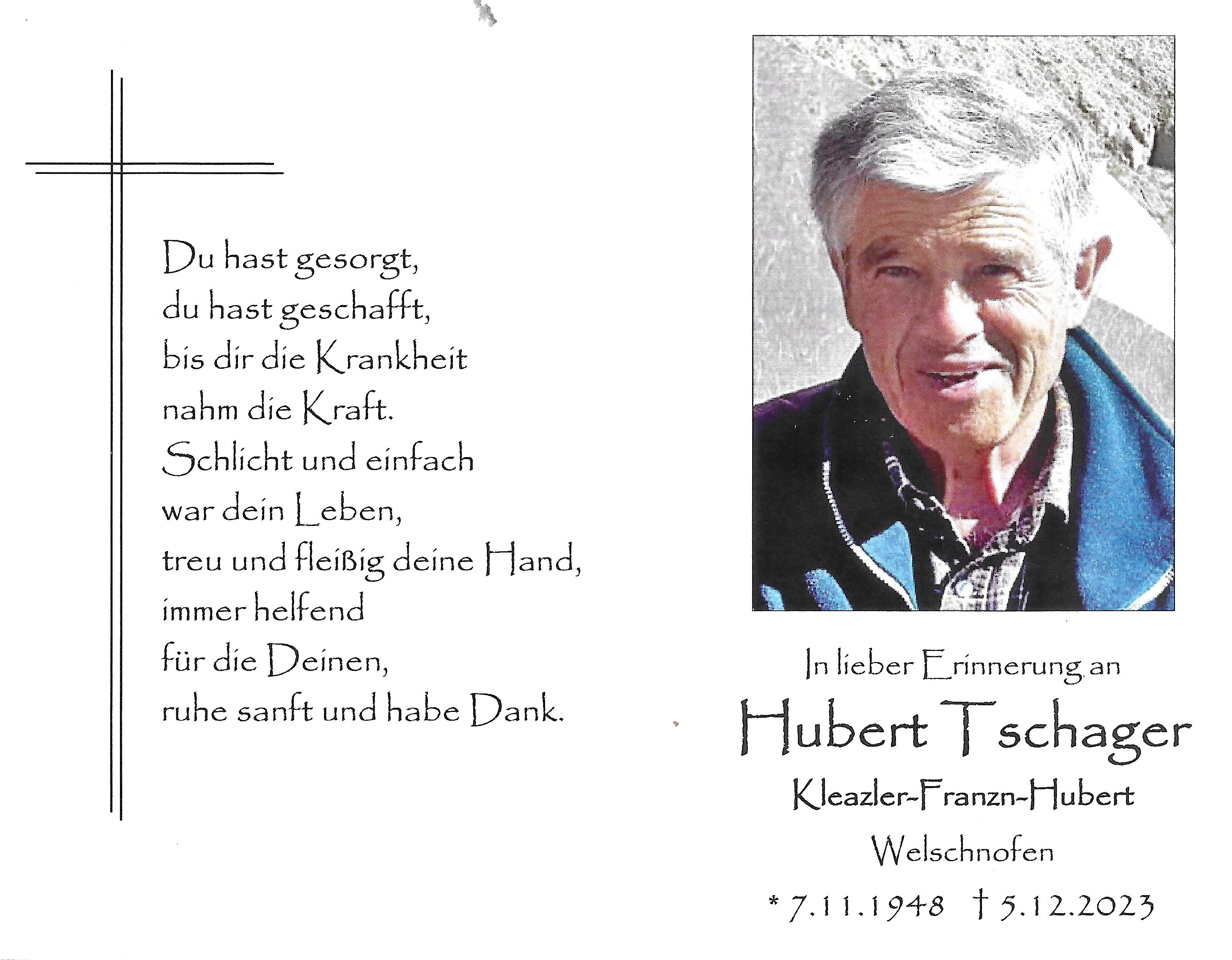 Hubert Tschager