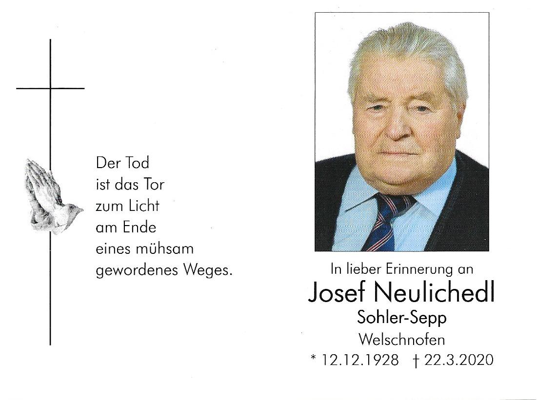Josef Neulichedl Sohler