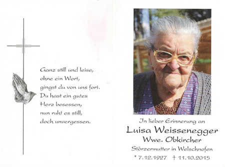 Luisa Weissenegger