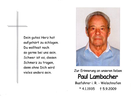 Paul Lambacher