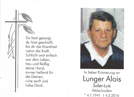 Alois Lunger
