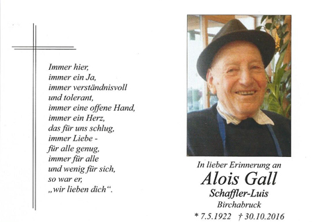 Alois Gall